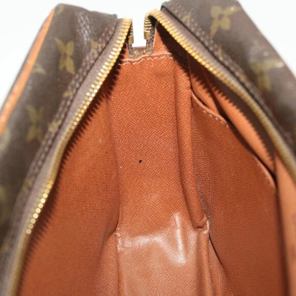 LOUIS VUITTON Monogram Compiegne 28 Clutch Bag M51845 LV Auth 40466 - Picture 15 of 16